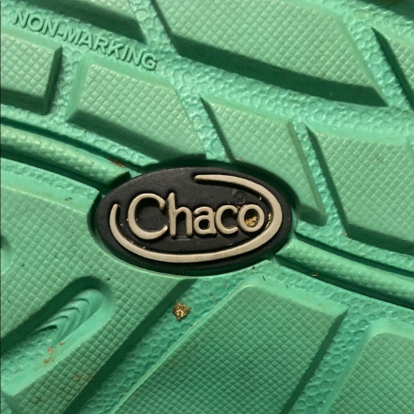 Chacos Women’s Black and Blue Strappy Sandals sz 7 - Picture 3 of 10